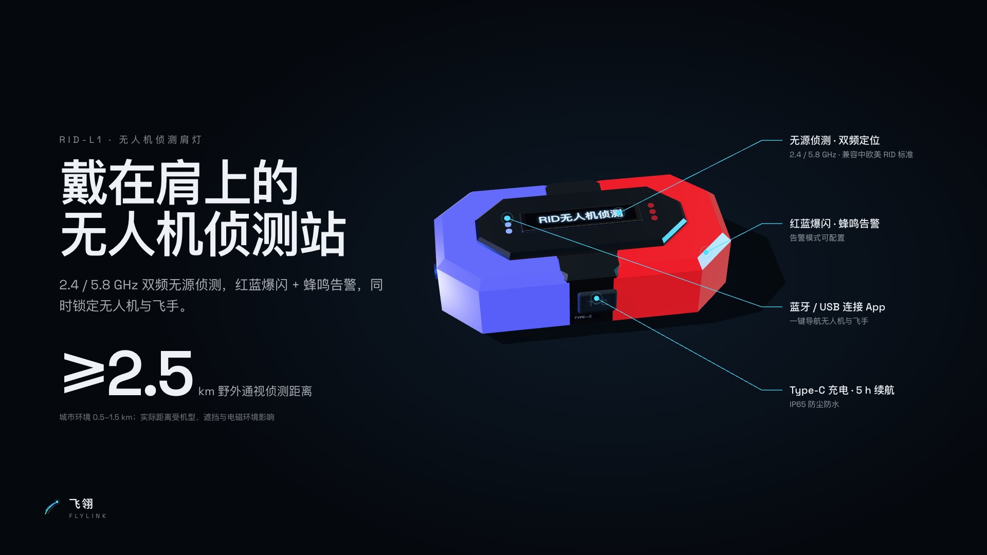 RID-L1 肩灯